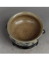 裂紋釉青花 香爐瓷缸